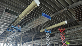 通风管道厂房工程案例——全管通通风管道 全管通通风风管在净化空调系统的应用