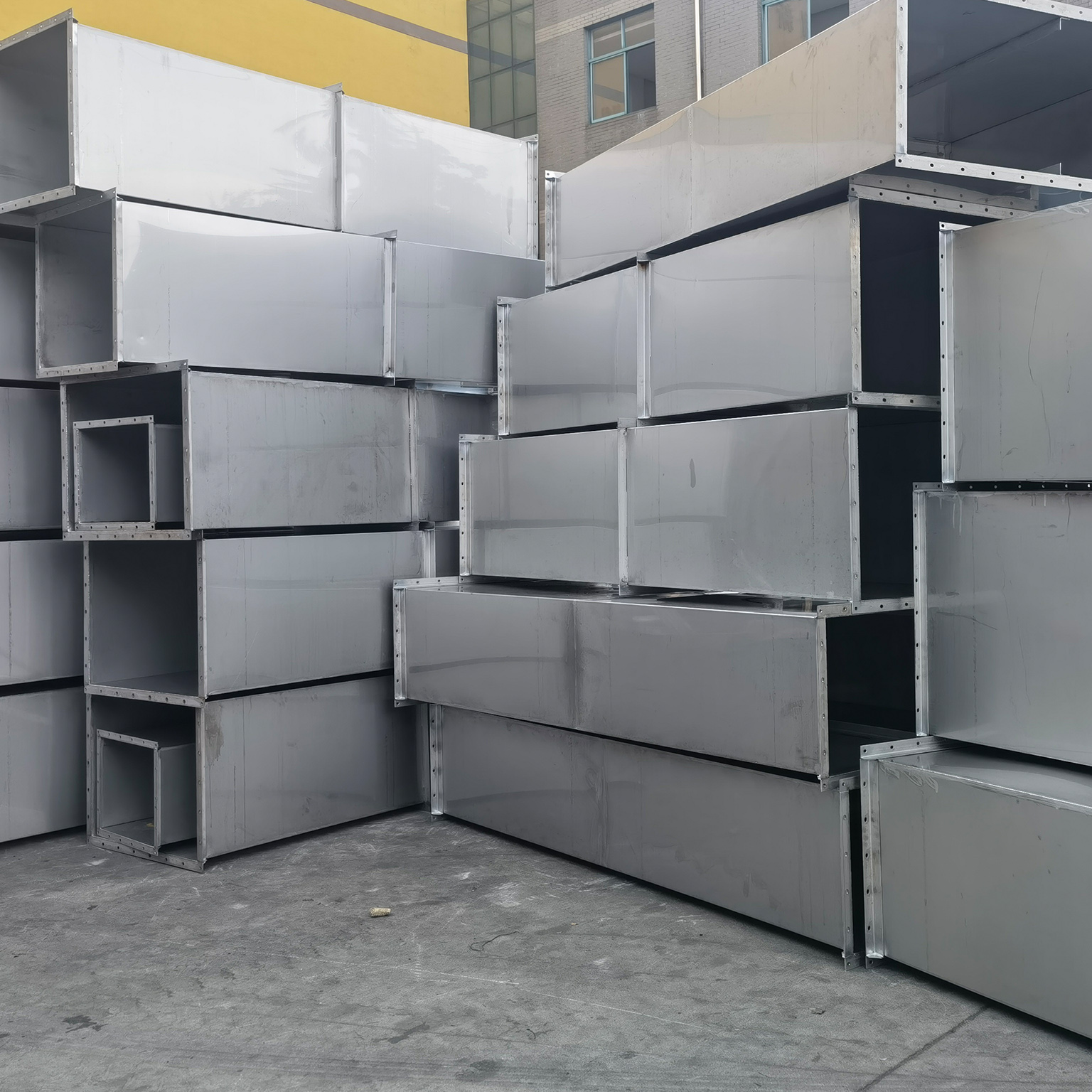 角钢矩形风管 碳钢焊接风管